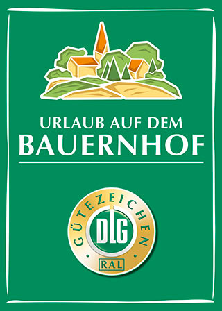 Gütezeichen Urlaub auf dem Bauernhof