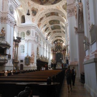 Blick in die Basilika Waldsassen