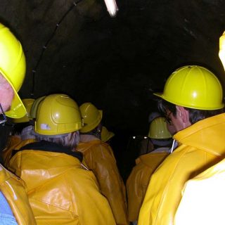 Führung im Bergwerk