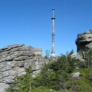 Sendemast auf dem Ochsenkopf