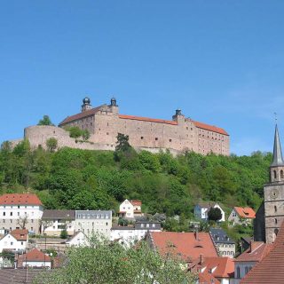 Blick auf die Plassenburg