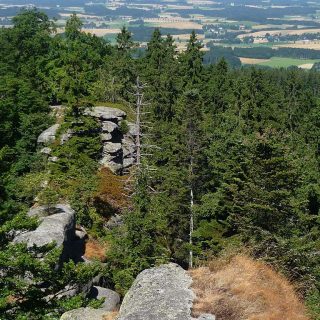 Gipfelaussicht vom Waldstein